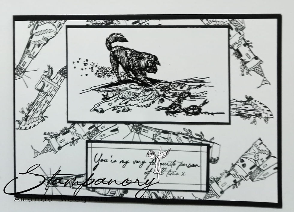 Thumbnail: Cotton Socks Chapter 3 - Making Memories A5 Clear Stamp Set