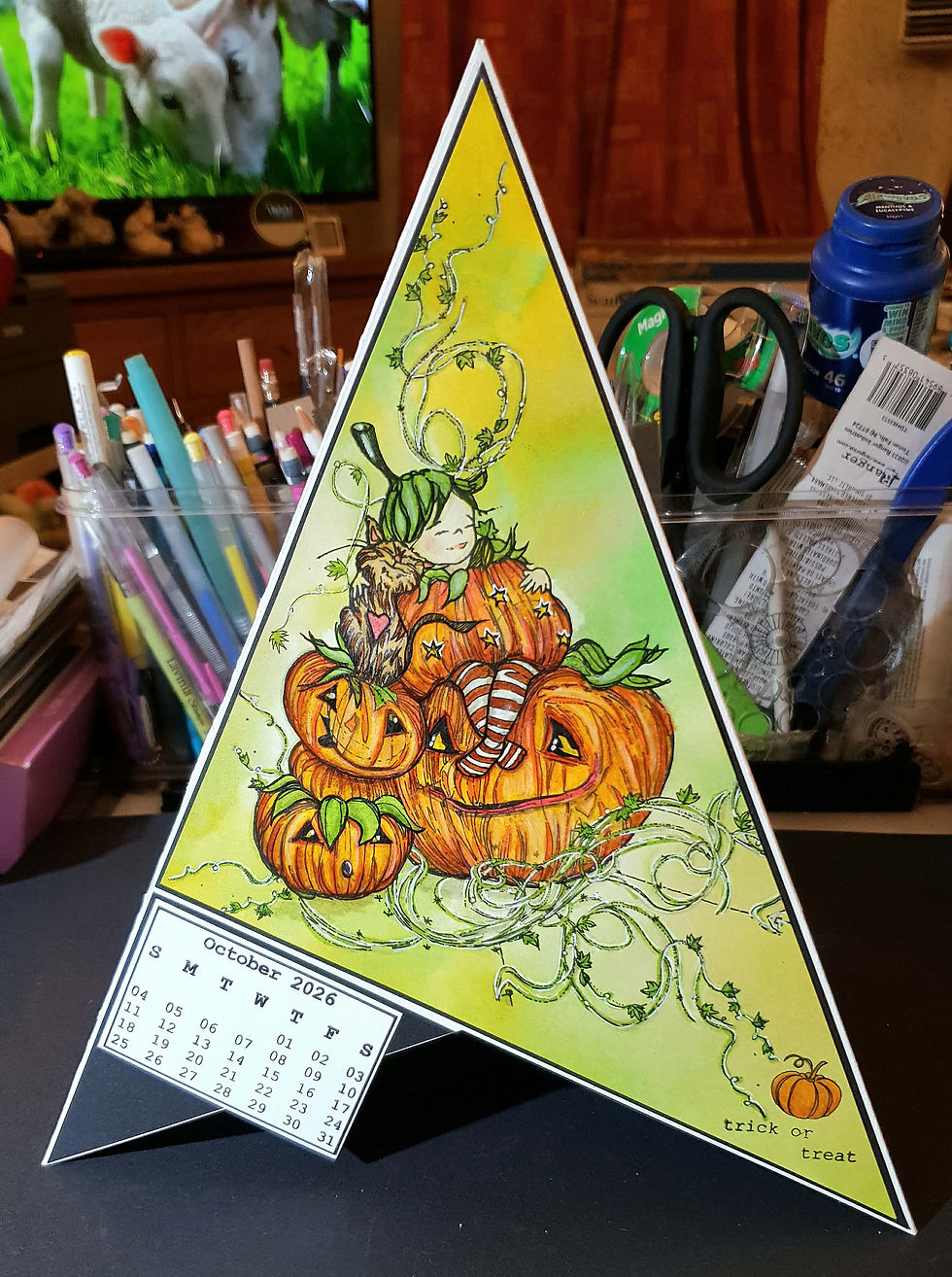 Thumbnail: Cotton Socks Chapter 15 - October- A5 - 5 Stamp Set