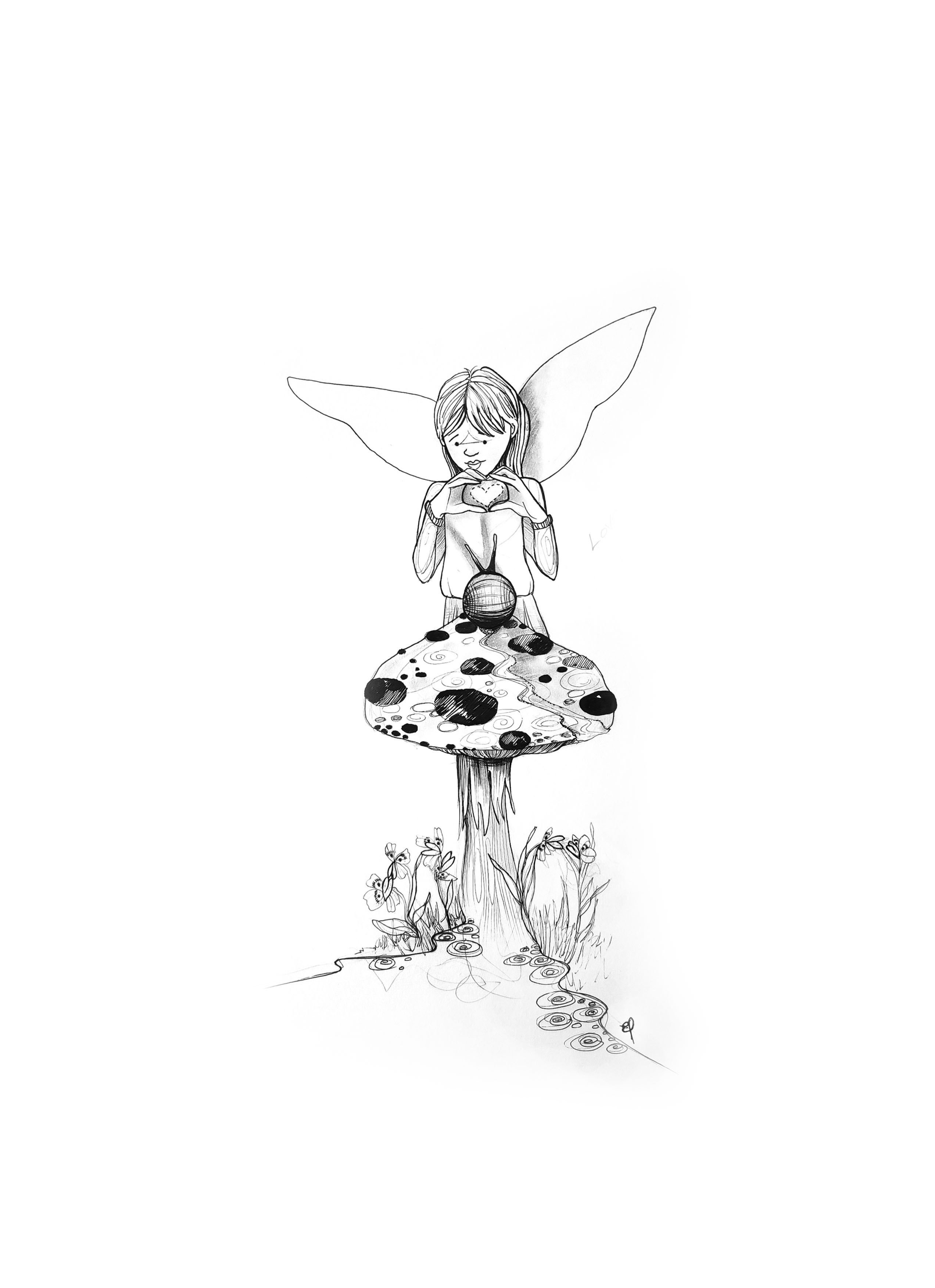 'Love you Snail' Limited Edition Print