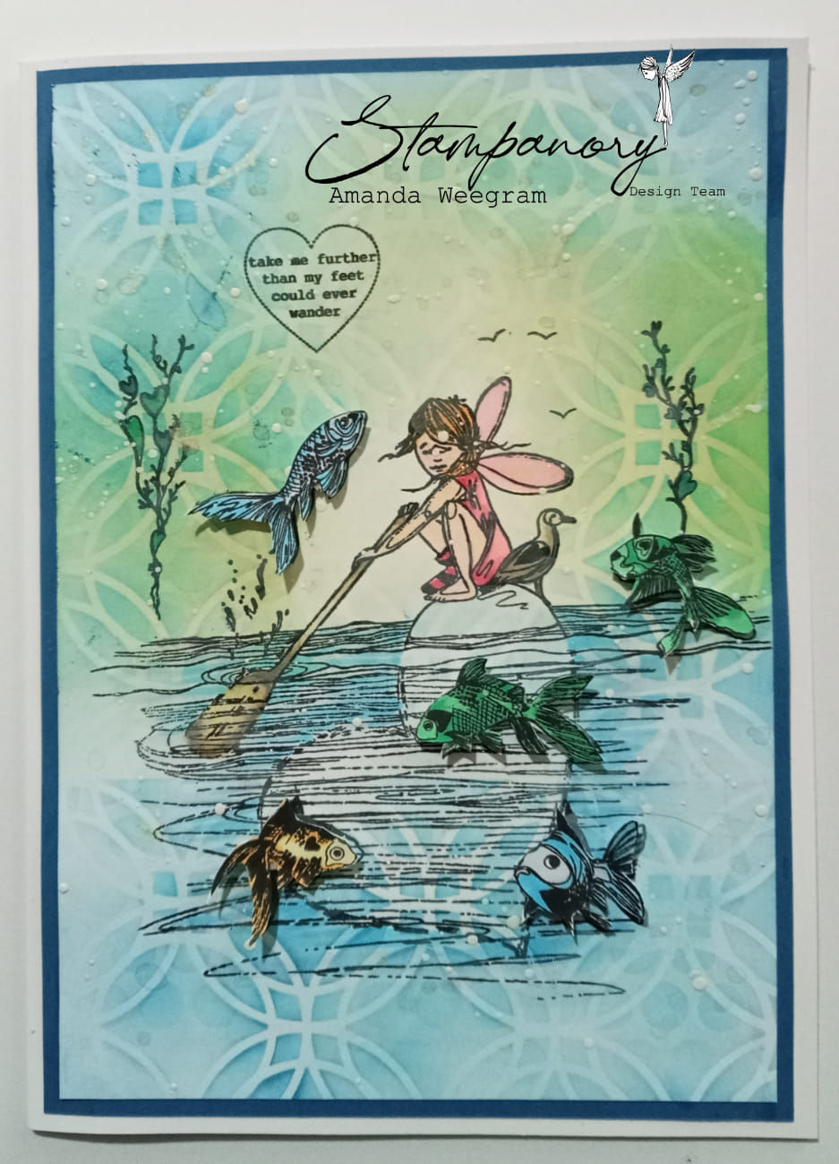 Thumbnail: Cotton Socks Chapter 3 - Just Follow Your Heart A5 Clear Stamp Set