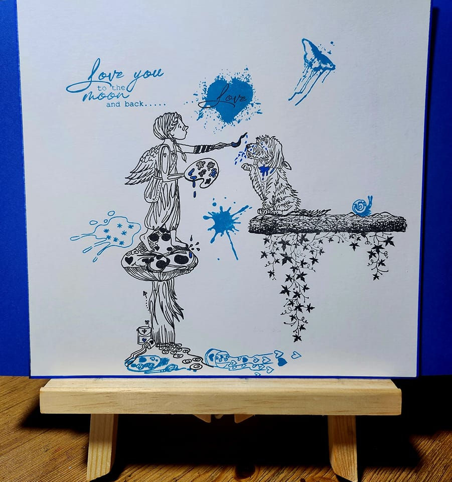 Thumbnail: Cotton Socks Chapter 1 - Love You To The Moon  A5 Stamp Set - 10 Stamps
