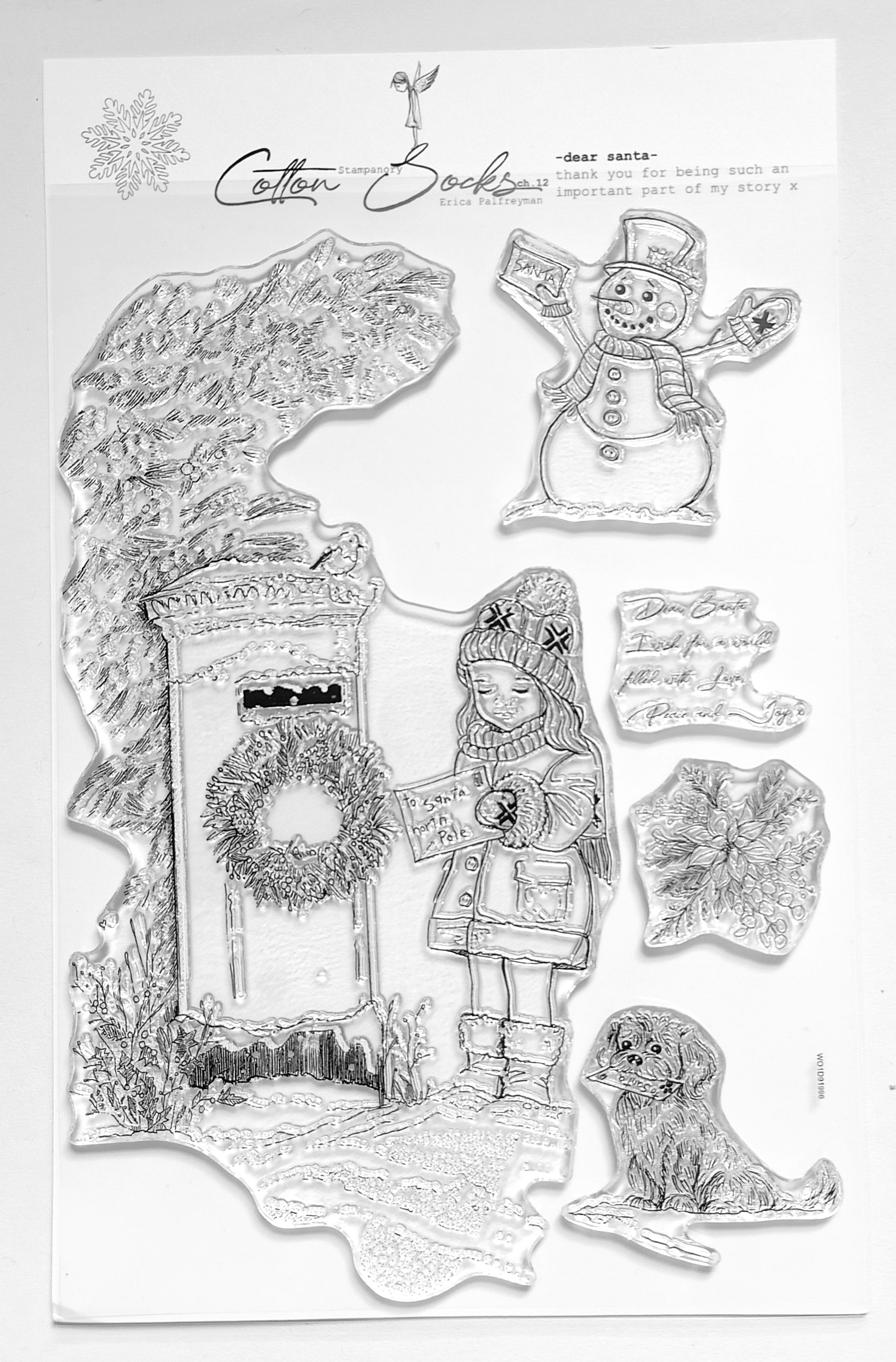 Cotton Socks Chapter 12 - Dear Santa - A5 - 5 Stamp Set