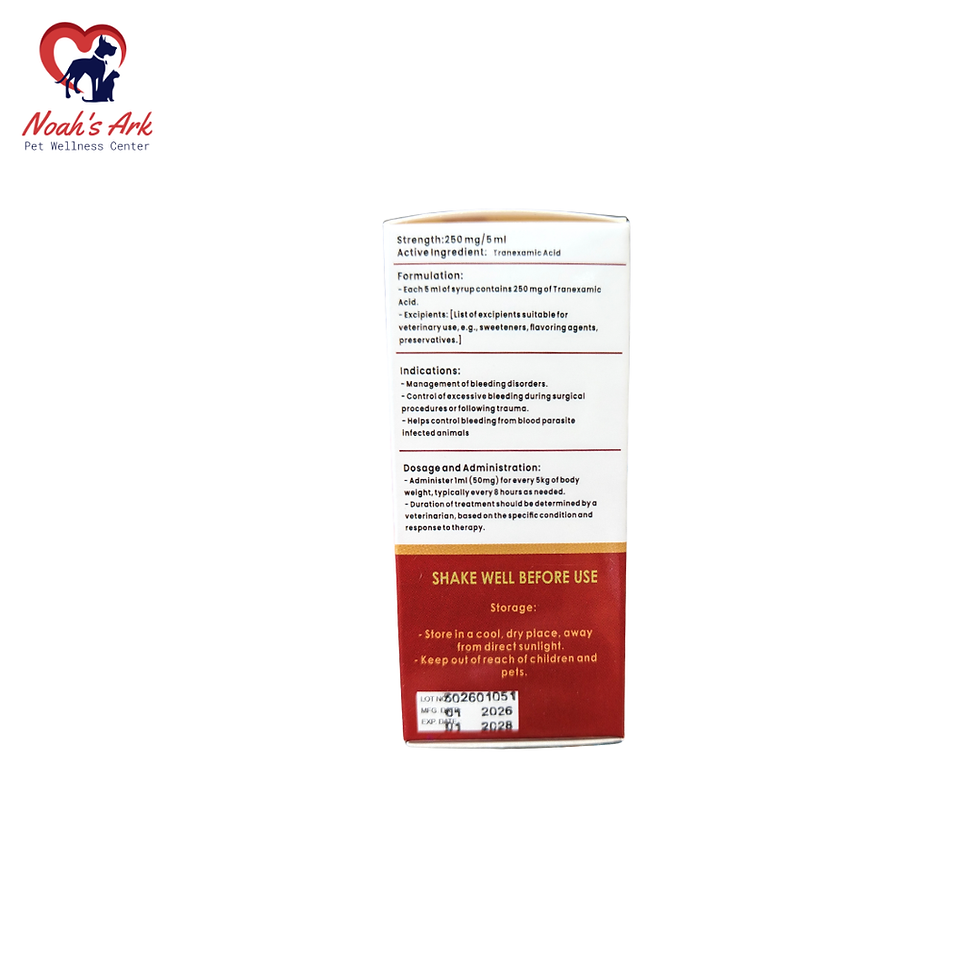 Thumbnail: Tranipet Tranexamic Acid 250mg/5ml 60mL