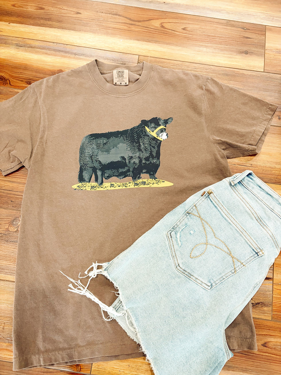 Thumbnail: Brown Angus Tee
