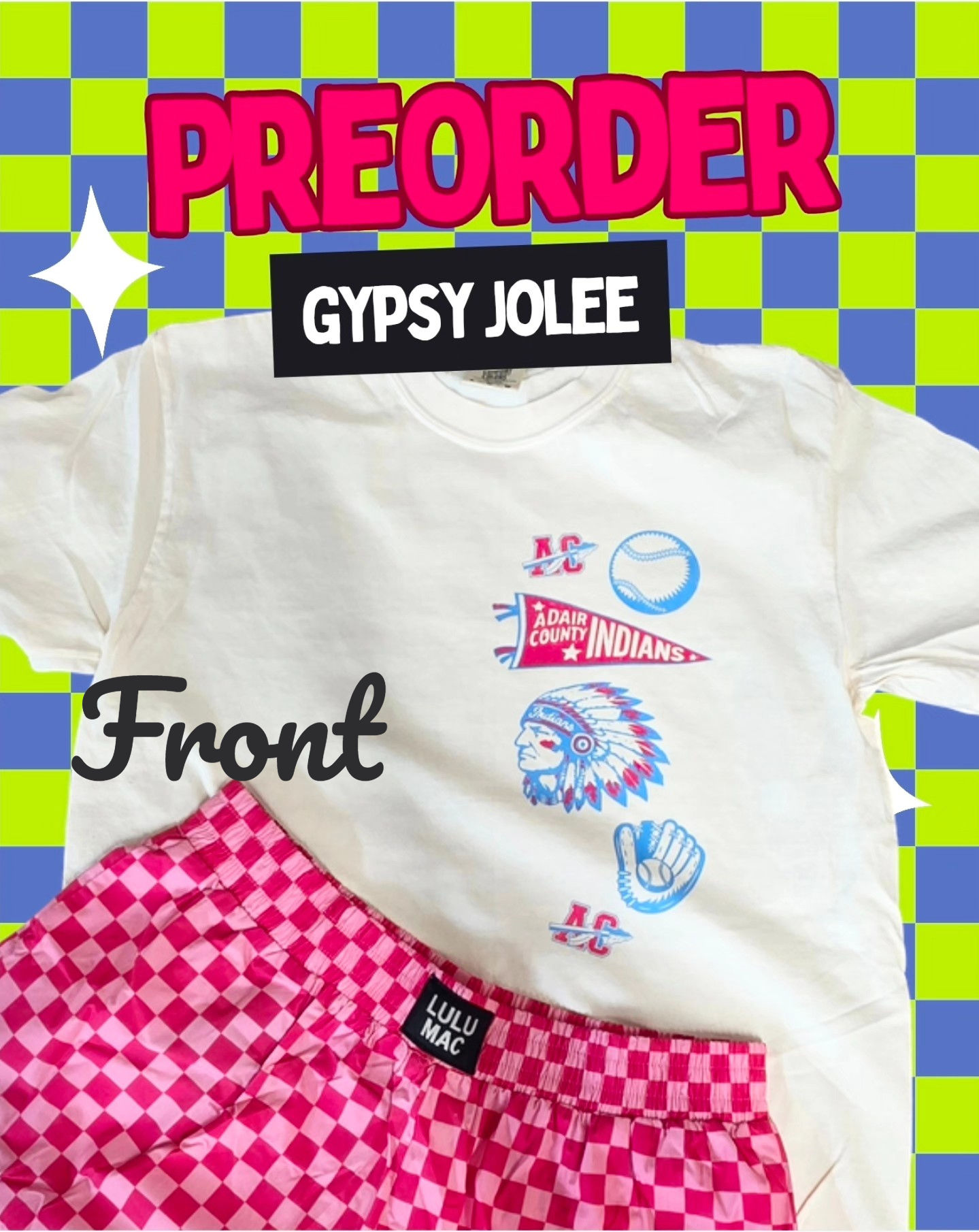 PreOrder Indians Travel Ball