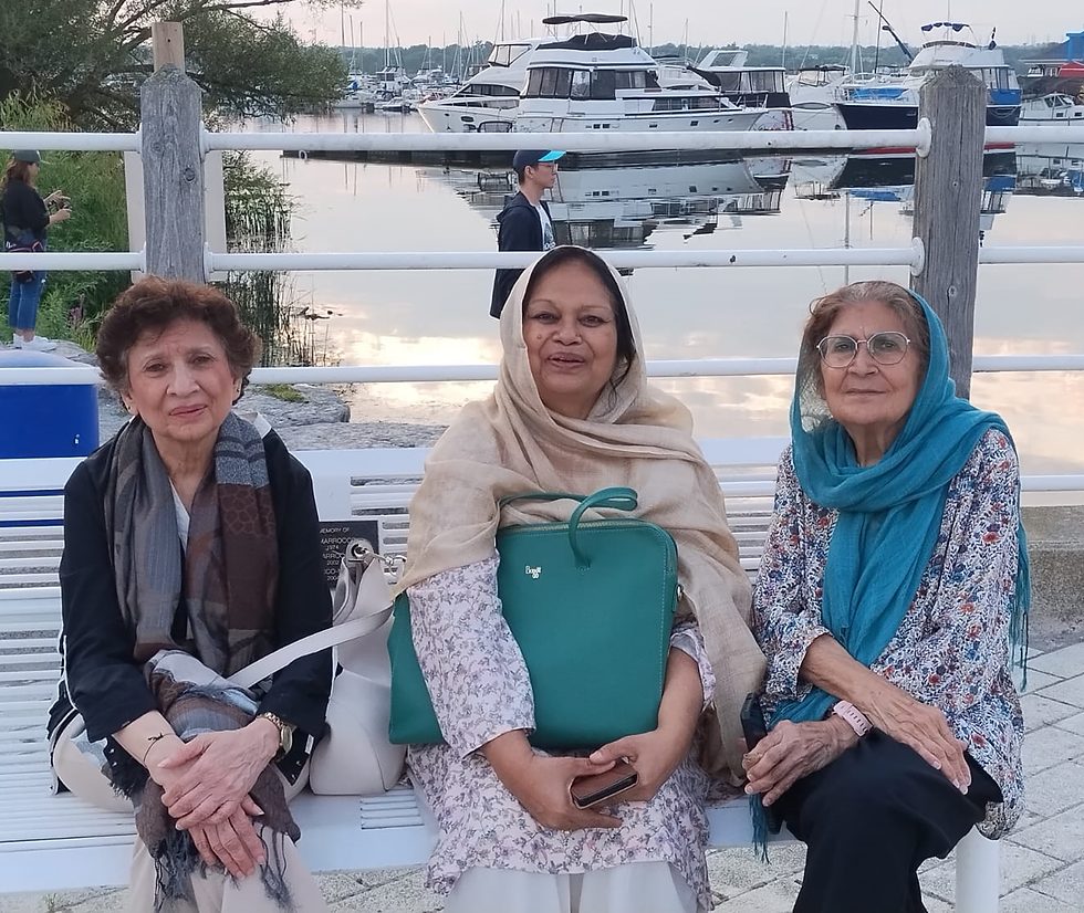 Relishing and appreciating the lovely summers.