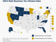 Wyoming and Montana make the top five in Tax Foundation’s 2024 State Business Tax Climate Index