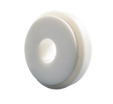Acetal POM Derlin Natural Roller Bush Component CNC Machined Engineering Plastic Plastics