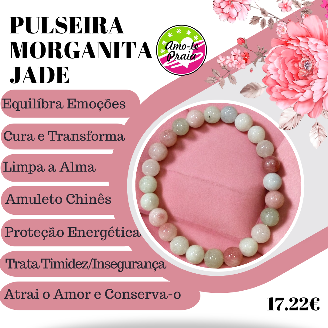 Pulseira Morganita Jade