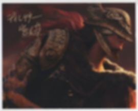 Elden Ring Author Hidetaka Miyazaki signed photo with COA