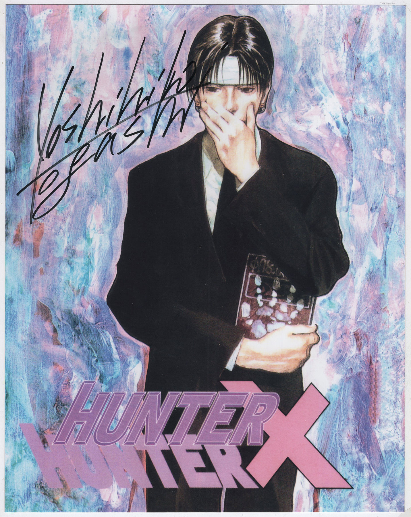 Togashi Yoshihiro HUNTER×HUNTER author signed photo with coa