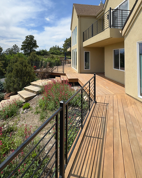 Front Deck Installation