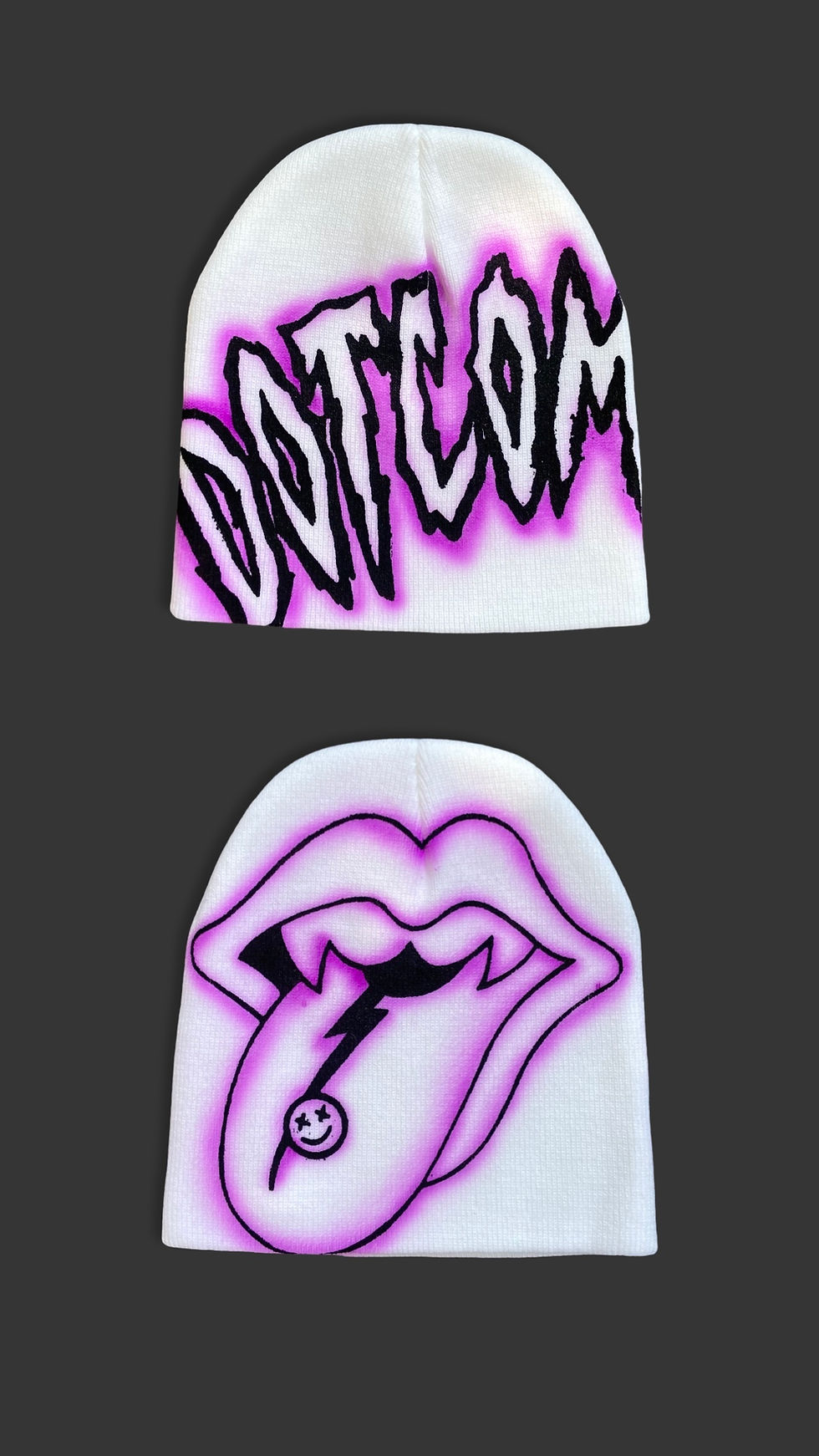 Thumbnail: DOTCOM Airbrushed "Graffiti" Beanie