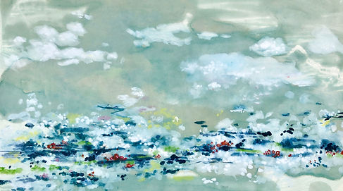 mixed media encaustic monoprint1