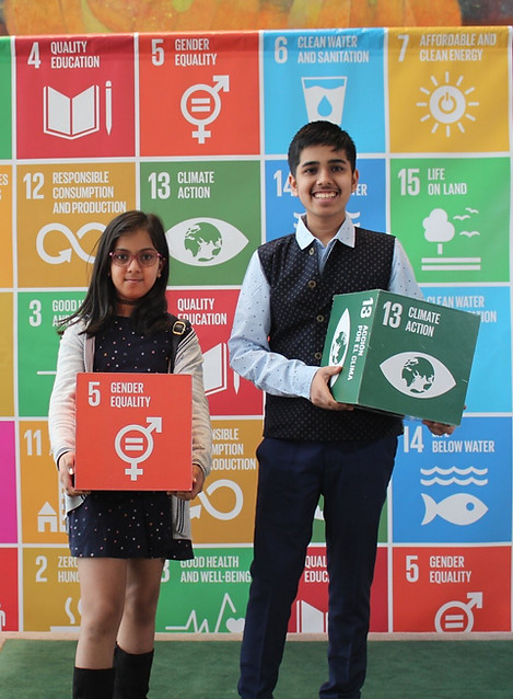 Ayush and Ananya Chopra - Founder SDGs For Children