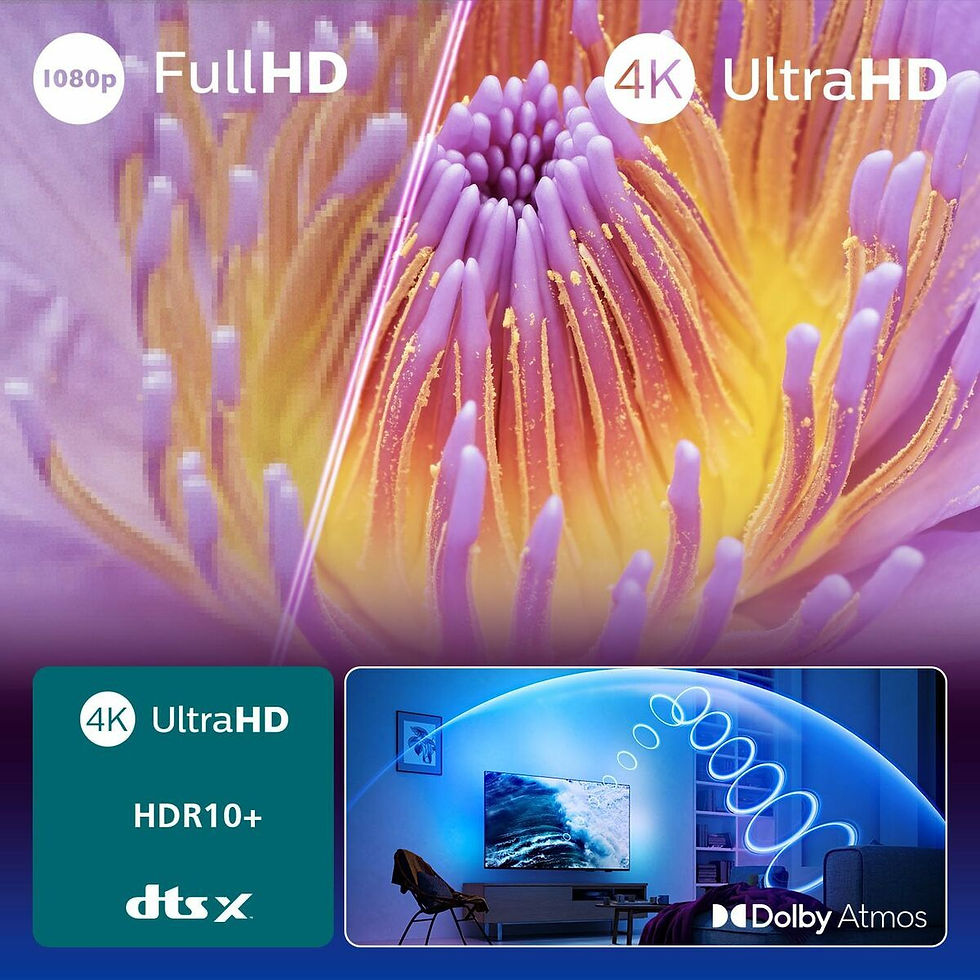 Thumbnail: Smart TV Philips 50PUS8010 4K Ultra HD 50" LED
