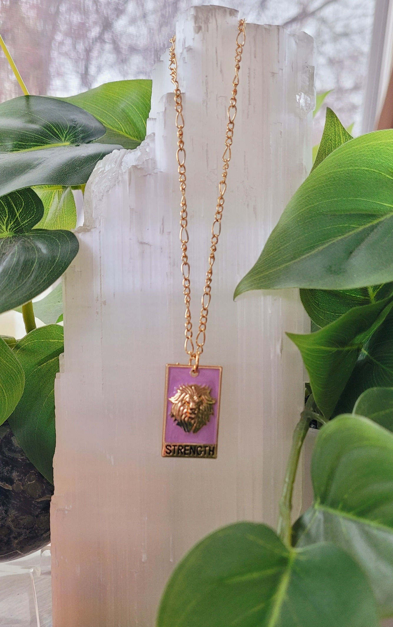 Tarot Necklace - Strength