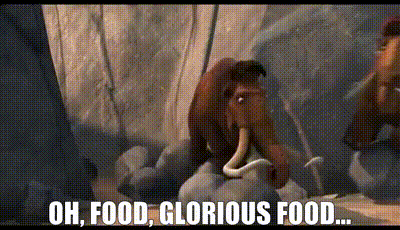 Oh, Food, Glorious Food...