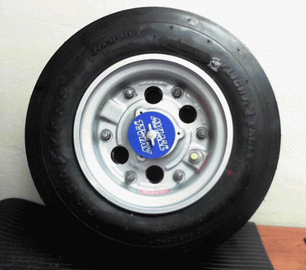 Learjet Wheel Assembly P/N 5004913-6