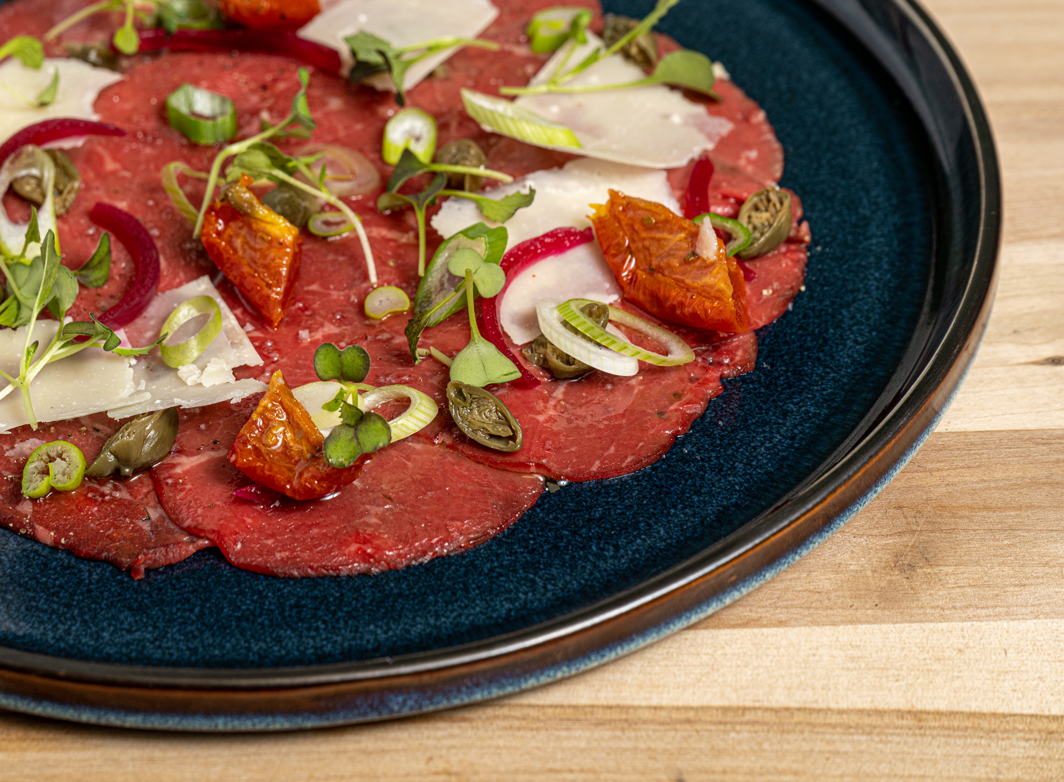 Arranged Food and Objects