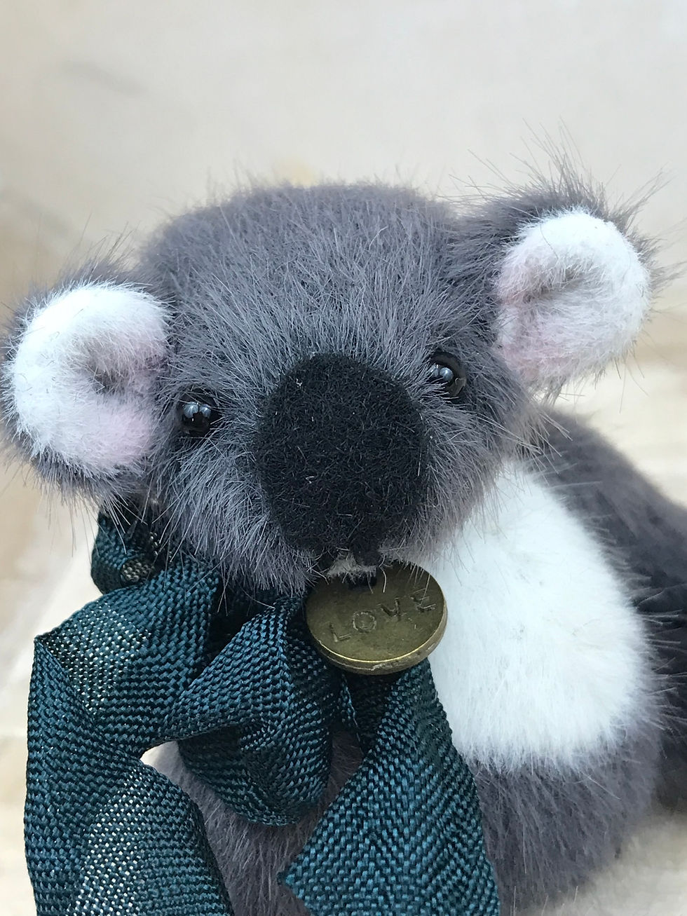 miniature artist bear, miniature artist bears, miniature artist koala bear, koala bear, handmade artist bear, handmade koala