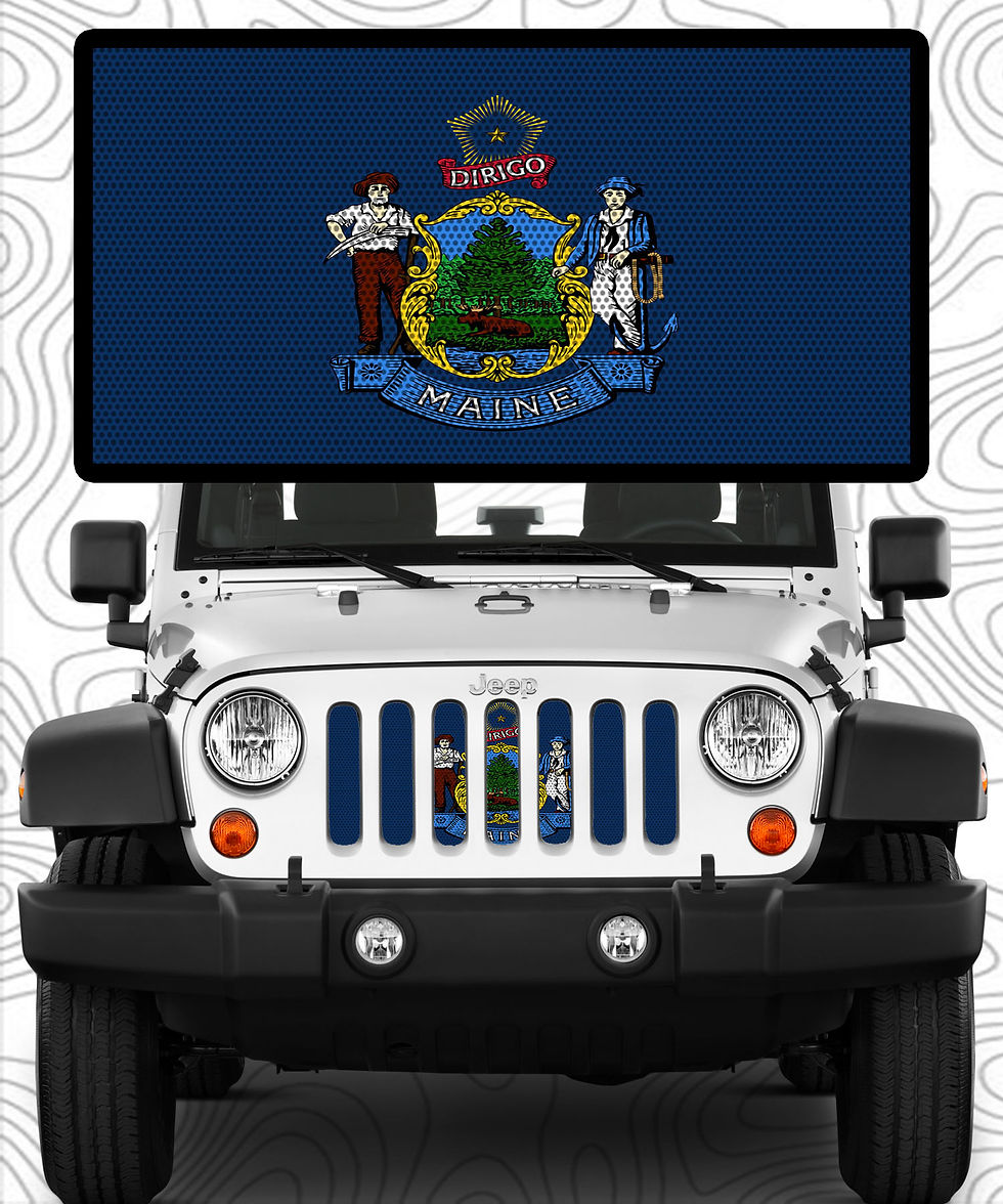 Thumbnail: Maine State Flag