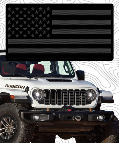 Black and Dark Gray Flag | ZKD Customs
