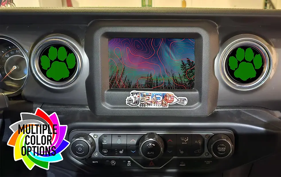Thumbnail: Paw Interior Vent Decal