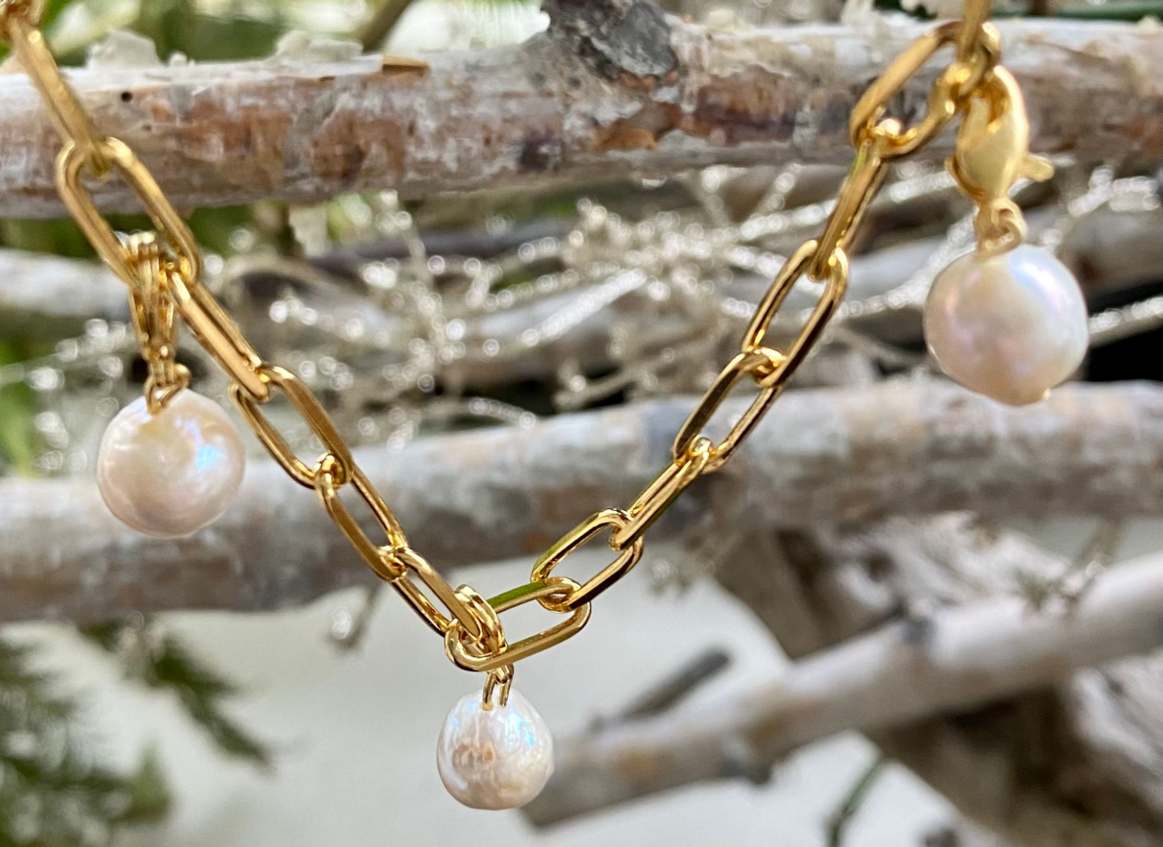 Bracelet maille rectangle   4,6 x 9 mm