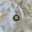 Miniaturbild: Collier plaqué OR Bouton noir et blanc upcyclé façon CHANEL