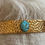섬네일: Bracelet ajustable cabochons Turquoise