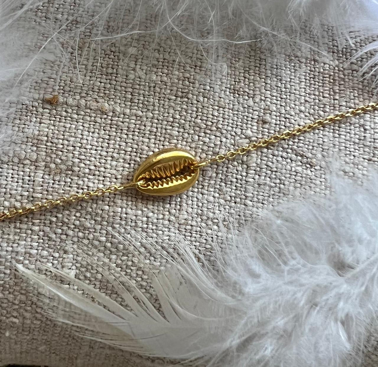 Bracelet plaqué OR porcelaine Petit Modèle