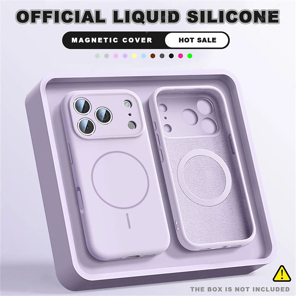 Miniatura: Capas de celular em silicone líquido MagSafe para iPhone 17, 16, 15, 14, 13, 12