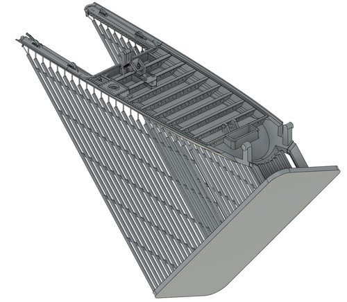 32052 F-15C Canopy frame | KopeckyScaleModels
