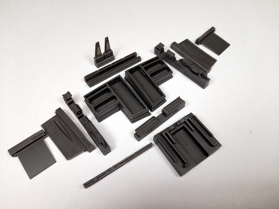 Thumbnail: 32002 Supermarine Spitfire Mk.IXc (C-wing) Weapon bays (REVELL)