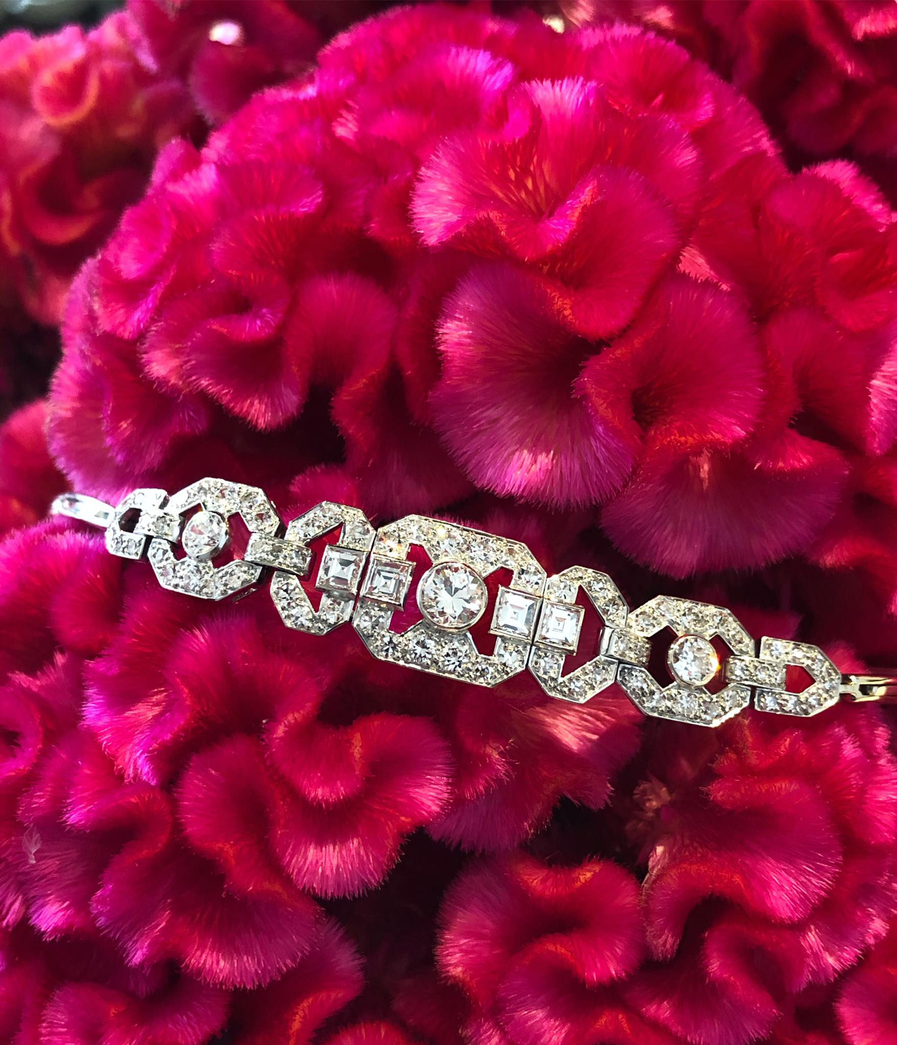 Art Deco diamond bracelet