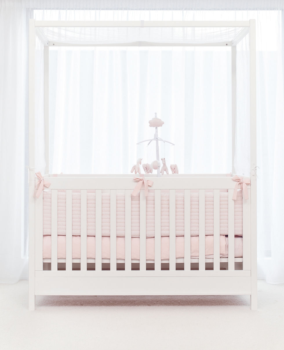 Miniature : Théophile et Patachou Baldaquin Lit bébé