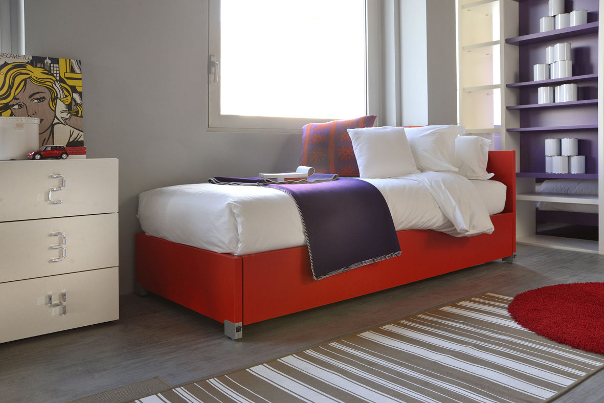 ERBA Lit avec rangement ou 2e lit