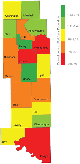 FH Jobs to Population Ratio