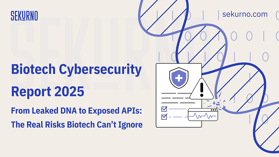 Biotech Cybersecurity Report 2025: Inside the Exposure of DNA and Health Records