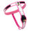 Thumbnail: Pink Stainless Steel Adjustable Female Chastity Belt