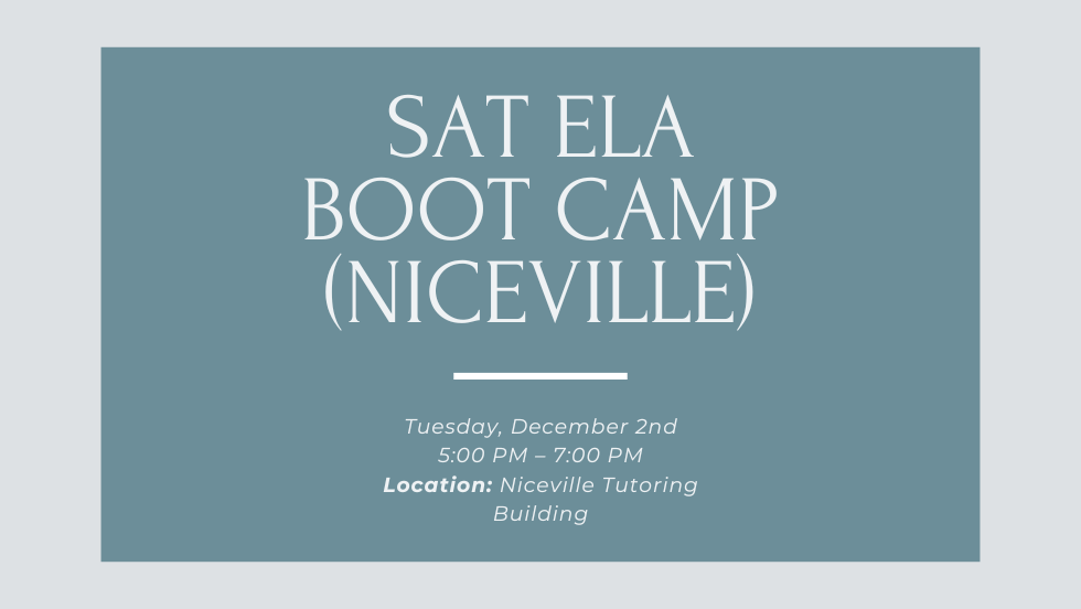 SAT ELA Boot Camp (Niceville)