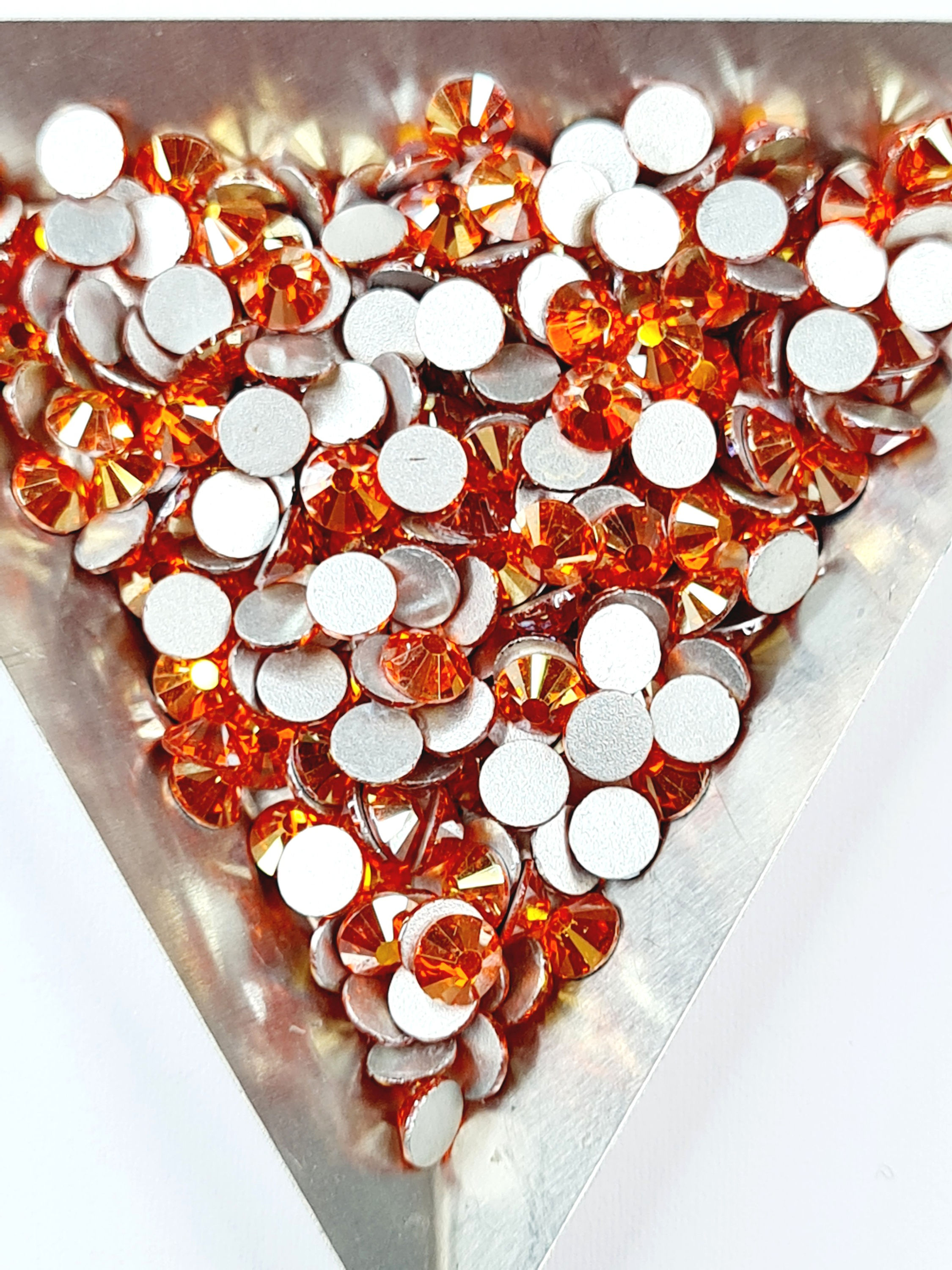 Hyacint ragasztható strasszkő