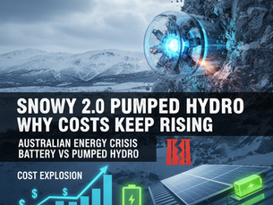 Snowy 2.0 Pumped Hydro: Why Costs Keep Rising & What It Means for Australian Energy