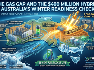 Podcast:-“The Gas Gap and the $490 Million Hybrid: Australia’s Winter Readiness Check”