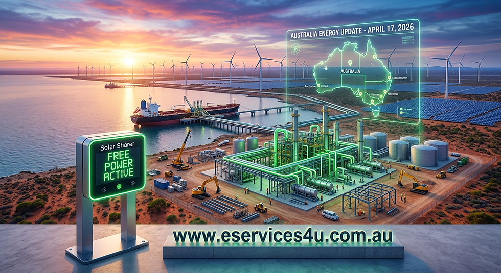 Podcast:“The $35 Billion Green Giant & the 3-Hour Free Power Dividend: Australia’s Friday Energy Frontier”