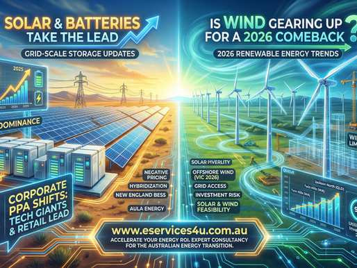 Solar & Batteries Take the Lead: Is Wind Gearing Up for a 2026 Comeback?