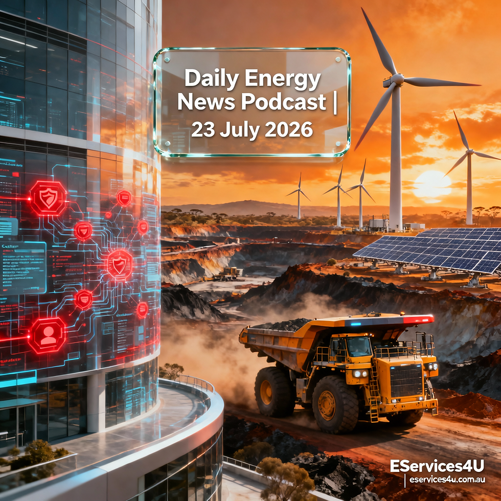 Podcast:-Daily Energy News Podcast | Origin's Data Security Crisis & Labor's Mining Diesel Rebate Bombshell