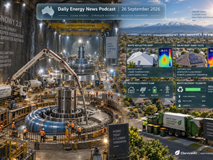 Daily Energy News Podcast | Snowy 2.0 Pours Underground Concrete & The Rooftop Solar Waste Crisis