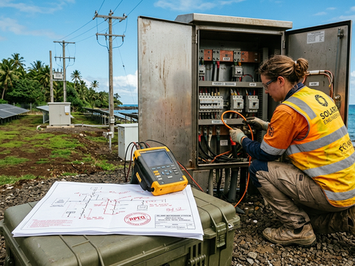 Island Grids Under Pressure: What Australia’s $7.29M Pacific Energy Commitment Means for Microgrid Modeling, Diesel Displacement, and Technical Due Diligence